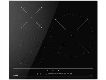 Teka IBC 63100 BF – Placa de Inducción 3 Zonas, Zona Grande 30 cm, Touch Control Multislider, 60 cm, Negra