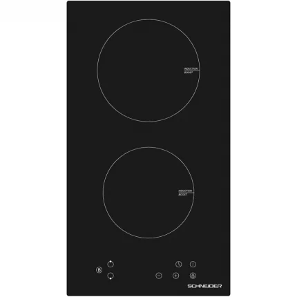 SCHNEIDER SCDI30N1 – Placa de Inducción 2 Zonas, Negro