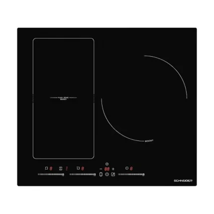 SCHNEIDER SCTI6031N5/1 – Placa de Inducción, 7400W, Negra